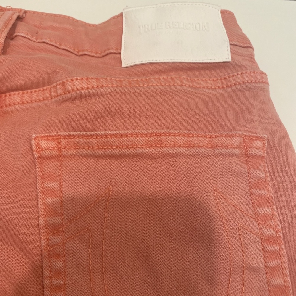 True Religion Women's Peach Jeans